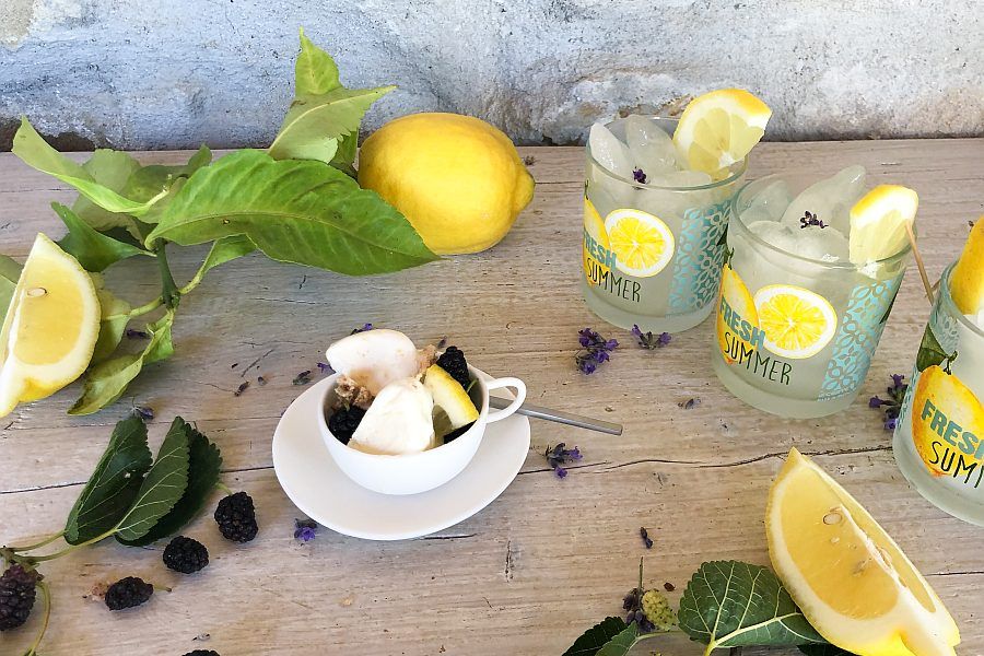 Rezept Zitronenlimonade mit Lavendel | Gourmetköchin Petra Braun-Lichter
